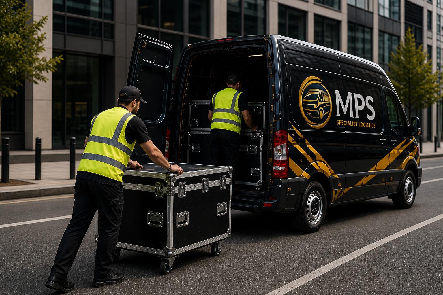 MPS courier van